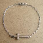 Cross Chain Bracelet, Simple Everyd..