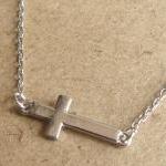 Cross Chain Necklace, Simple Everyd..