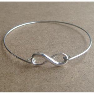 Infinity Bangle Bracelet, Simple Ev..