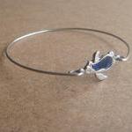 Penguin Bangle Bracelet, Simple Everyday Jewelry,..
